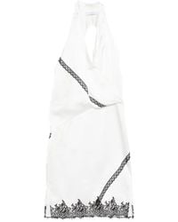 IRO - Gedrapeerde Jurk Met Kant - Lyst