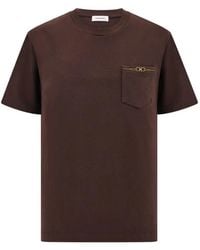 Ferragamo - Jersey T-Shirt - Lyst