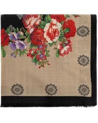 Moschino - Floral-Print Scarf - Lyst