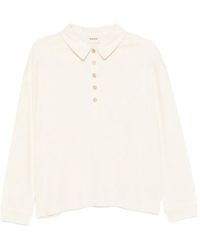 KHAITE - Faithful Polo Top - Lyst