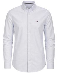 Tommy Hilfiger - Embroidered-Logo Button-Down Shirt - Lyst
