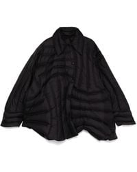 JNBY - Irregular Tangent Mid-Length Puffer Jacket - Lyst