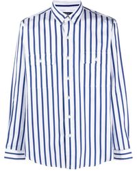 Polo Ralph Lauren - Striped Poplin Cotton Shirt - Lyst