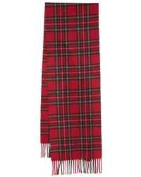 Polo Ralph Lauren - Polo Pony-embroidered Tartan Check-print Scarf - Lyst