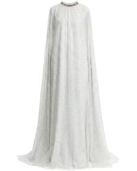 Gemy Maalouf - Embellished-Collar Maxi Dress - Lyst