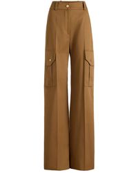 Patou - Cargo-Pocket Flared Trousers - Lyst