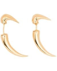 Leonardo Valentini - Shark-Tooth Drop Earrings - Lyst