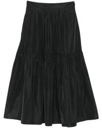 ROSSO35 - Falda Midi A Capas Escalonadas - Lyst