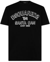 DSquared² - Santa Dan Cotton T-shirt - Lyst