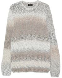 Dondup - Gradient-Effect Chunky-Knit Sweater - Lyst