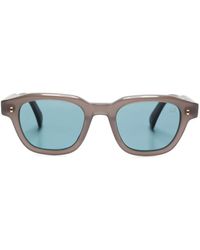 dunhill - Lunettes De Soleil À Monture Carrée - Lyst