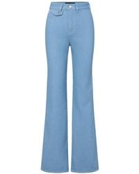 Veronica Beard - Crosbie High-Rise Wide Leg Trousers - Lyst