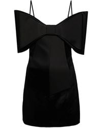 Mach & Mach - Le Cadeau Organza Mini Dress - Lyst