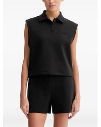 Guess - Drawstring-Hem Sleeveless Polo Shirt - Lyst