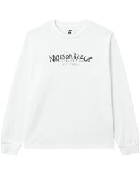 Izzue - Logo-Print Long-Sleeve T-Shirt - Lyst