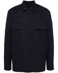 Lardini - Giacca-Camicia Con Tasche - Lyst