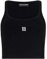 DSquared² - D2 Upside Down Tank Top - Lyst