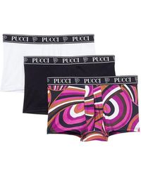 Emilio Pucci - Marmoプリント ボクサーパンツ セット - Lyst