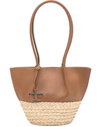 Tod's - Bux Kleine Shopper - Lyst