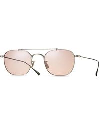 Eyevan 7285 - Dazzling Pilot-Frame Sunglasses - Lyst