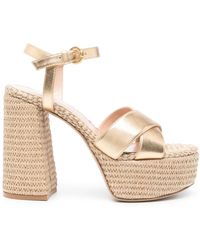Gianvito Rossi - 110Mm Bebe Sandals - Lyst