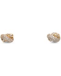 Kate Spade - Sailor's Knot Crystal-Embellished Earrings - Lyst