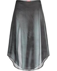 DIESEL - Printed Asymmetrical Hem Skirt - Lyst