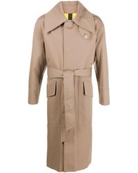 Ami Paris - Oversized Belted Trench Coat - Lyst