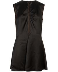 Marni - Contrast-Stitch Sleeveless Dress - Lyst