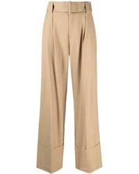 Aeron - Wide-leg Belted Trousers - Lyst