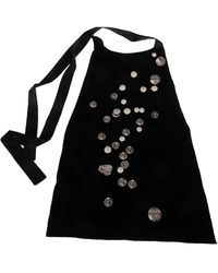 Maria Calderara - Metallic-Disc Bib Scarf - Lyst