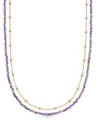 Astley Clarke - Biography Double-chain Necklace - Lyst