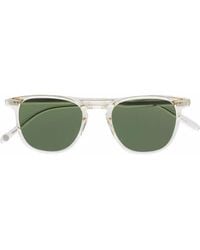 Garrett Leight - Gafas de sol Brooks con montura redonda - Lyst