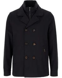 Moorer - Volmer-Kn Double-Breasted Jacket - Lyst