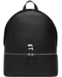 KARL LAGERFELD - Ikonik Logo-Appliqué Backpack - Lyst