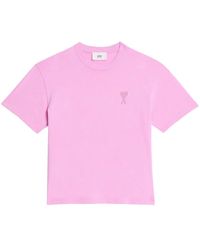 Ami Paris - Ami De Coeur Short-Sleeve T-Shirt - Lyst