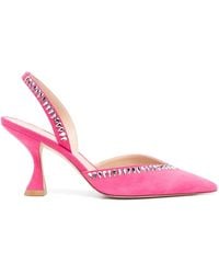 Stuart Weitzman - Gemcut Xcurve 85Mm Slingback Pumps - Lyst