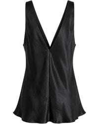 Maria McManus - Deep V-Neck Sleeveless Top - Lyst