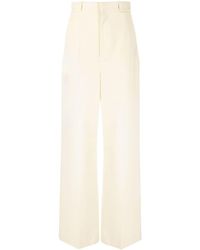 Del Core - High-Waist-Hose mit weitem Bein - Lyst