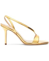 SCAROSSO - 85Mm Paula Strappy Sandals - Lyst