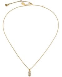 Jimmy Choo - Jc Cube Pearl-Pendant Necklace - Lyst