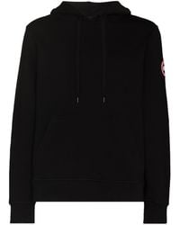 Canada Goose - Huron Logo-patch Hoodie - Lyst