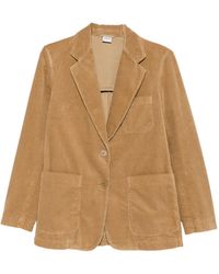 Aspesi - Corduroy Blazer - Lyst