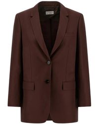Alberto Biani - America Buttoned Blazer - Lyst