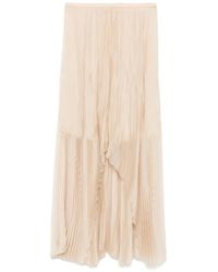 forte_forte - Contemporary Organza Plisse' Skirt - Lyst