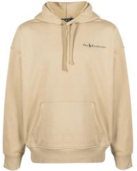 Polo Ralph Lauren - Hoodie En Jersey À Logo Imprimé - Lyst