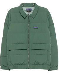 Patagonia - Quilted Logo-Patch Jacket - Lyst