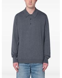 John Smedley - ロングスリーブ ポロシャツ - Lyst