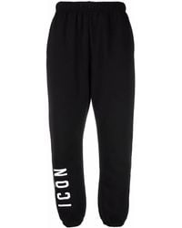 DSquared² - Logo-Print Track Pants - Lyst