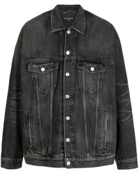 Balenciaga - Denim Jackets - Lyst